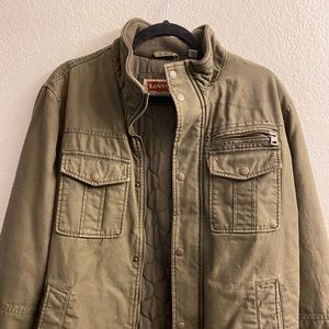 Levi’s Green Military Jacket